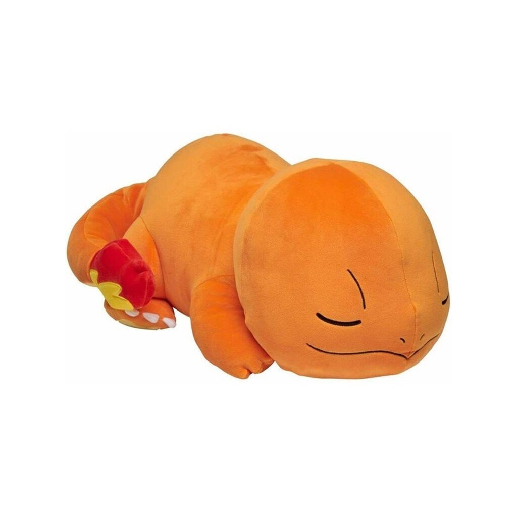 Jazwares Pokémon - 18"" Sleeping Plush Charmander