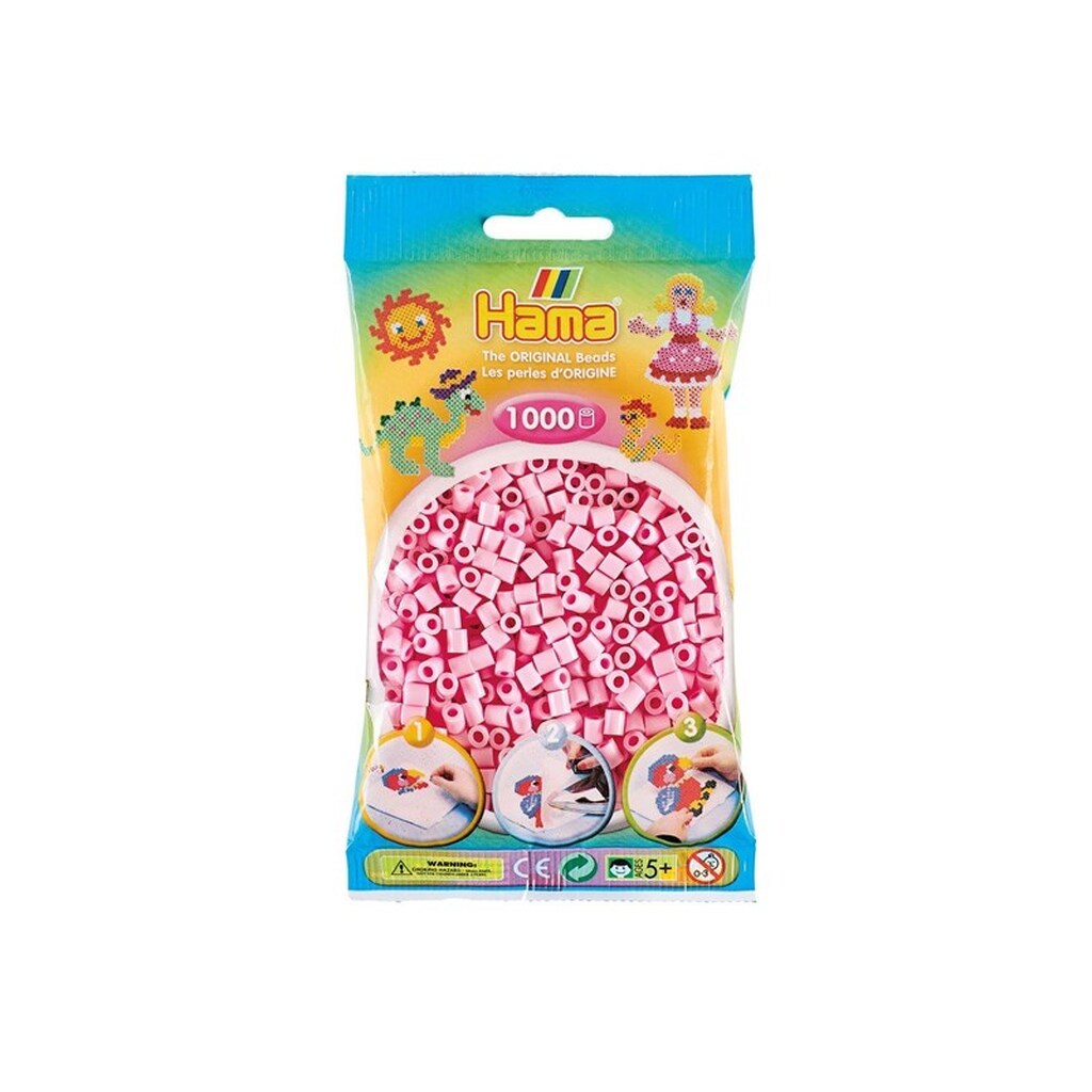 Hama Fuse Beads - Pastel Pink (95) 1000pcs.
