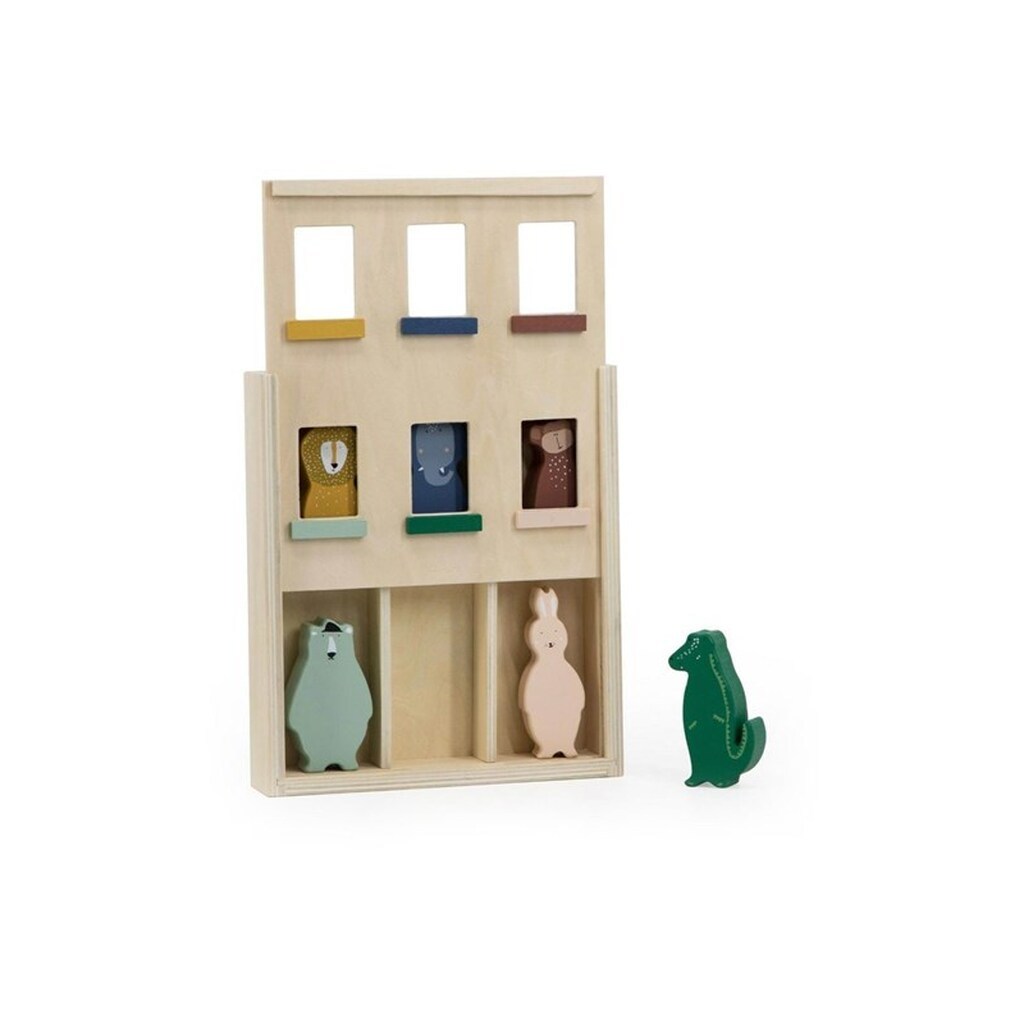 Trixie Wooden Animal Apartment with Animals