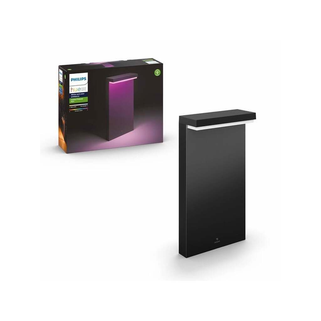 Philips Hue Outdoor Nyro Bedlampe - Sort