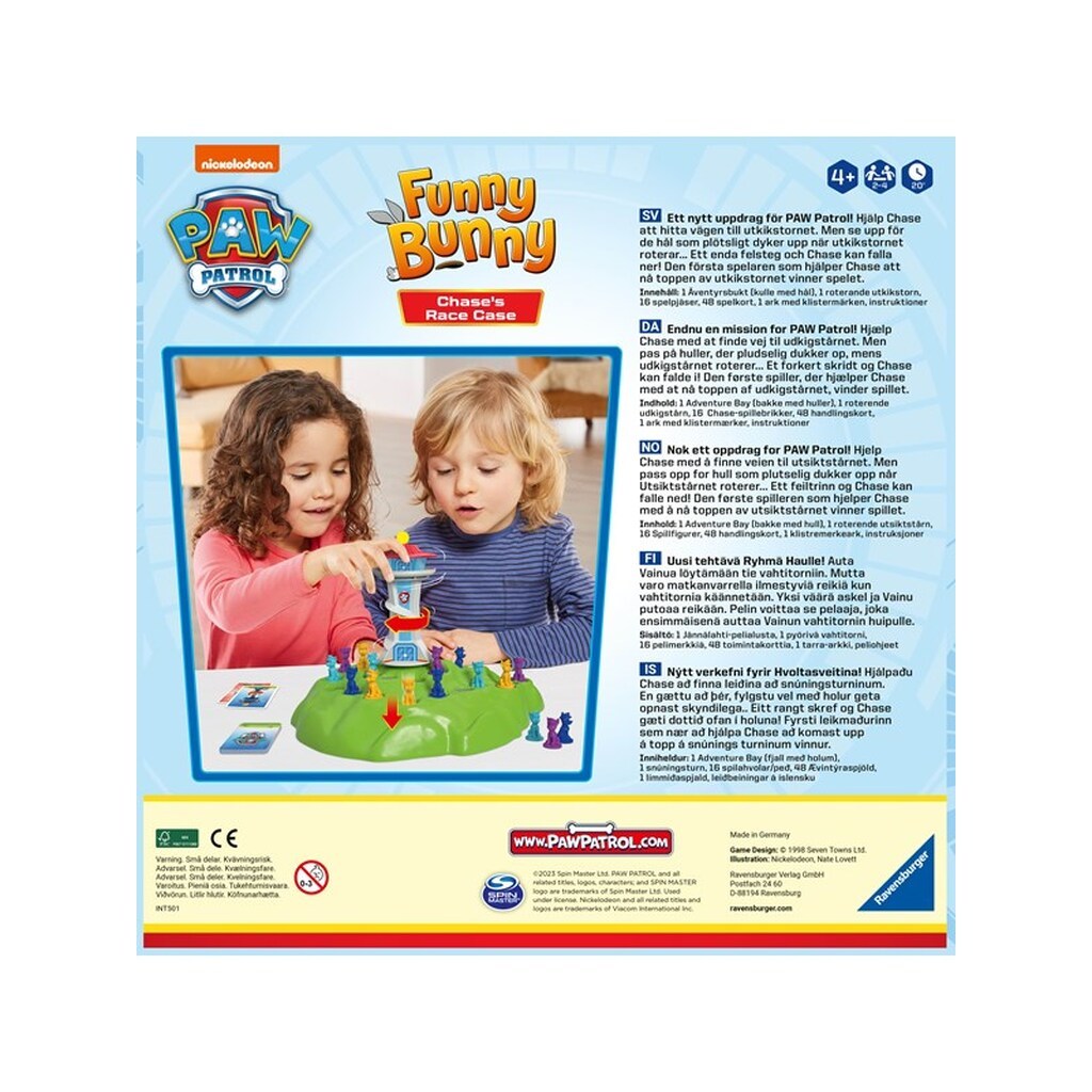 Ravensburger Paw Patrol Funny Race SV/DA/NO/FI/IS