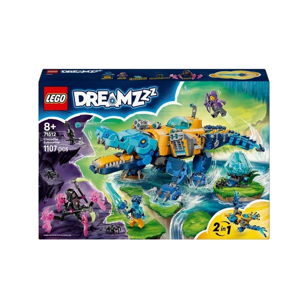 LEGO DREAMZzz 71512 Krokodille-ubåd
