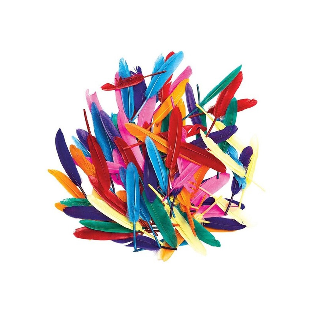 Colorations - Colored Duck Feathers 28.5 grams
