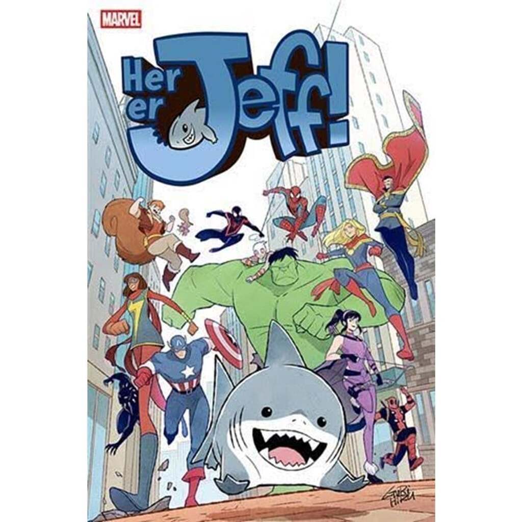 Her er Jeff - Tegneserier - Hardcover