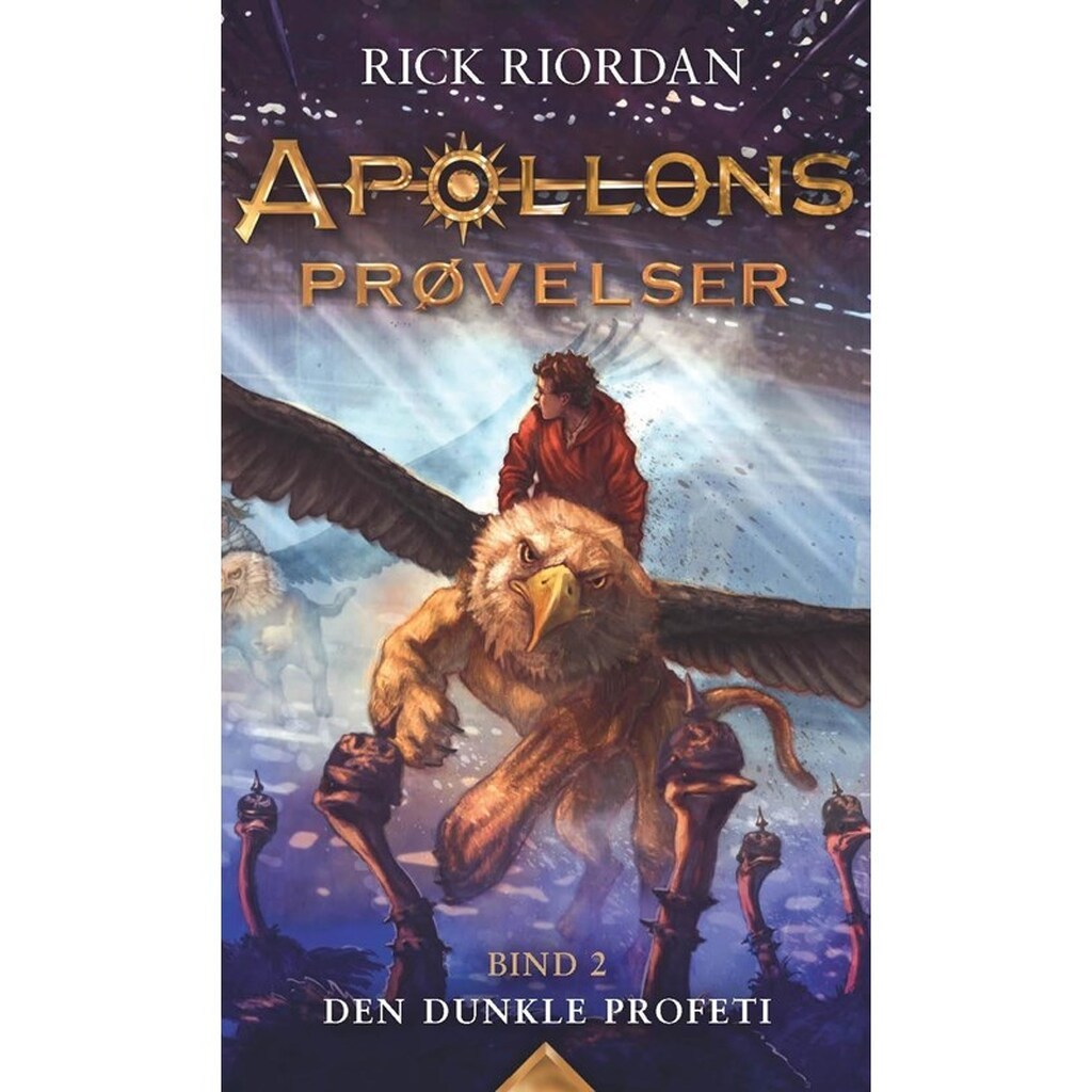 Apollons prøvelser (2) - Den dunkle profeti - Børnebog - Hardcover