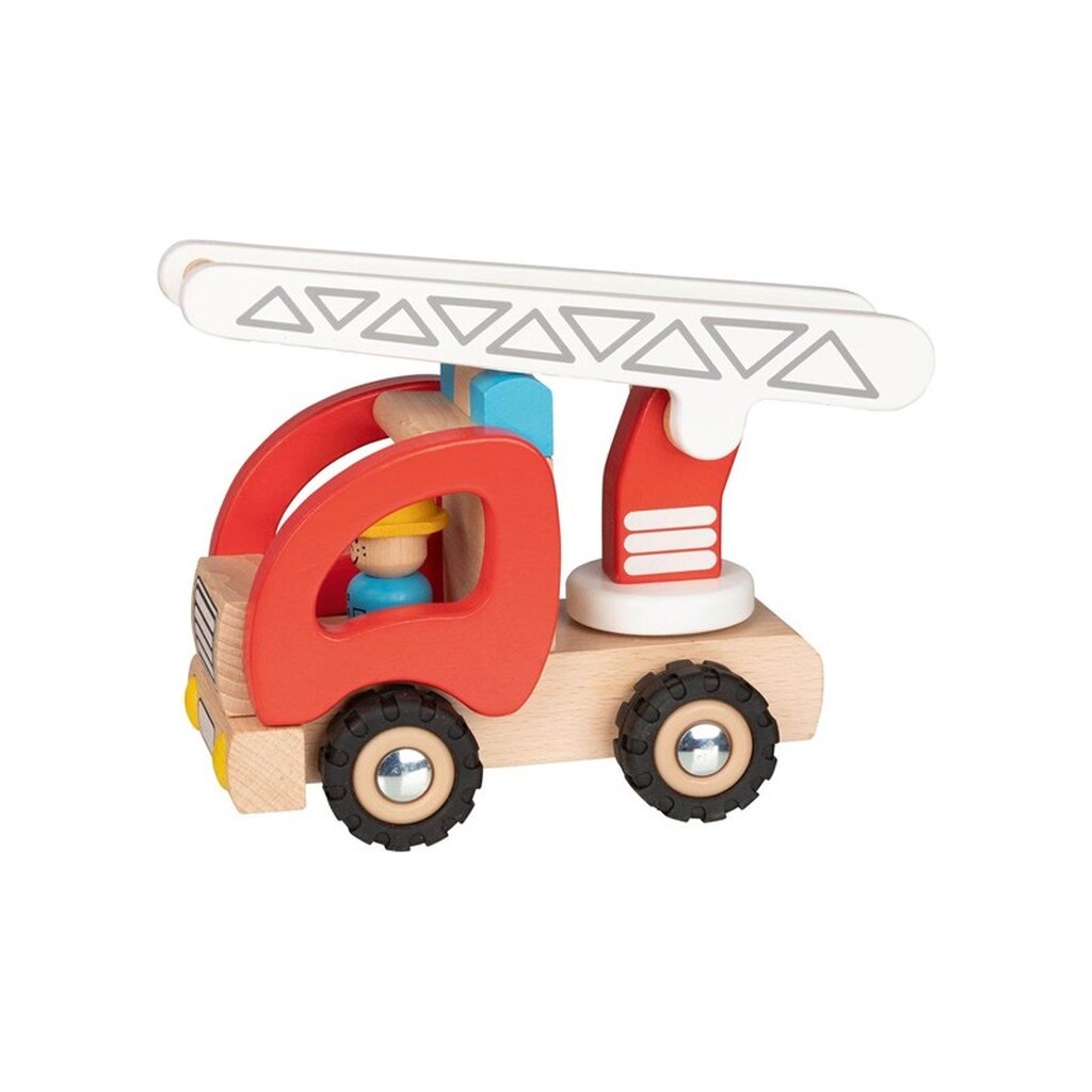 Goki Wooden Fire Department Ladder Truck