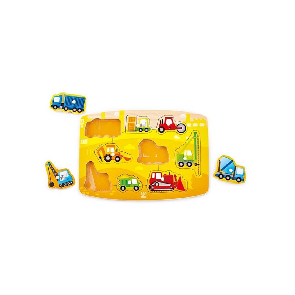 Hape Construction Peg Puzzle