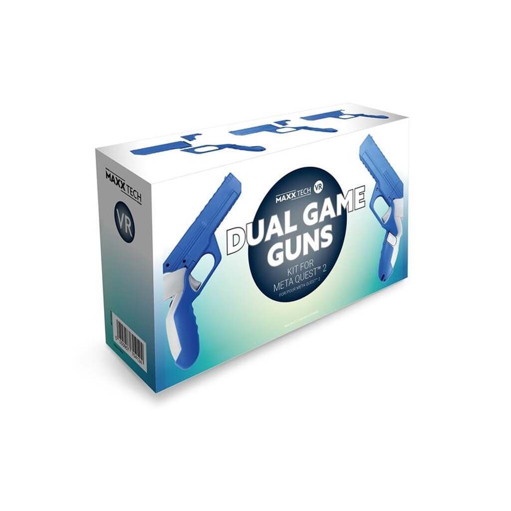MAXX TECH VR Dual Gun Game Kit (Meta Quest 2)