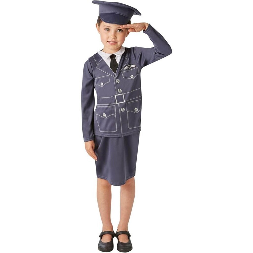 Rubies Official WRAF Girl Costume Girls Small Ages 3 - 4