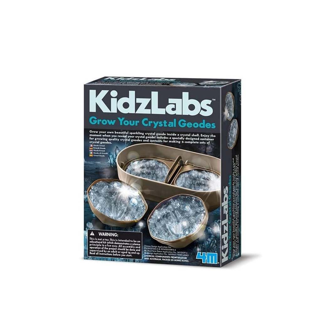 4M Kidz Labs/Grow your crystal geodes