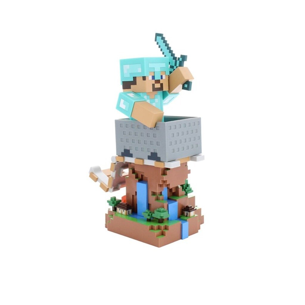Cable Guys Minecraft: Steve In Diamond Armour R.E.S.T - Tilbehør til spillekonsol