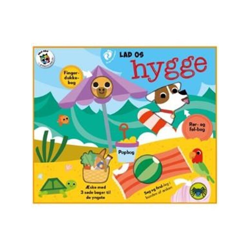 Gaveæske - Lad os hygge - Børnebog - hardback