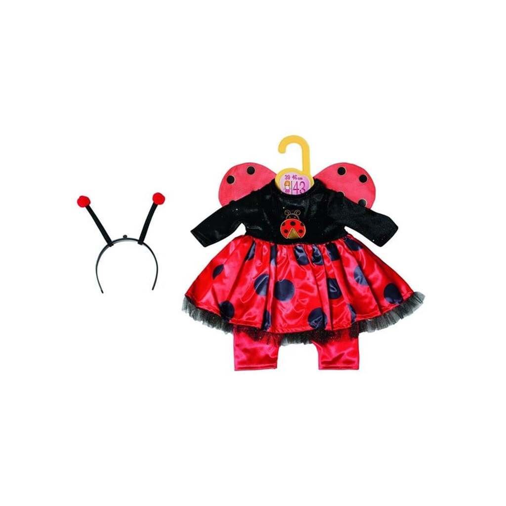 Dolly Moda Costume Lady Bug 43cm