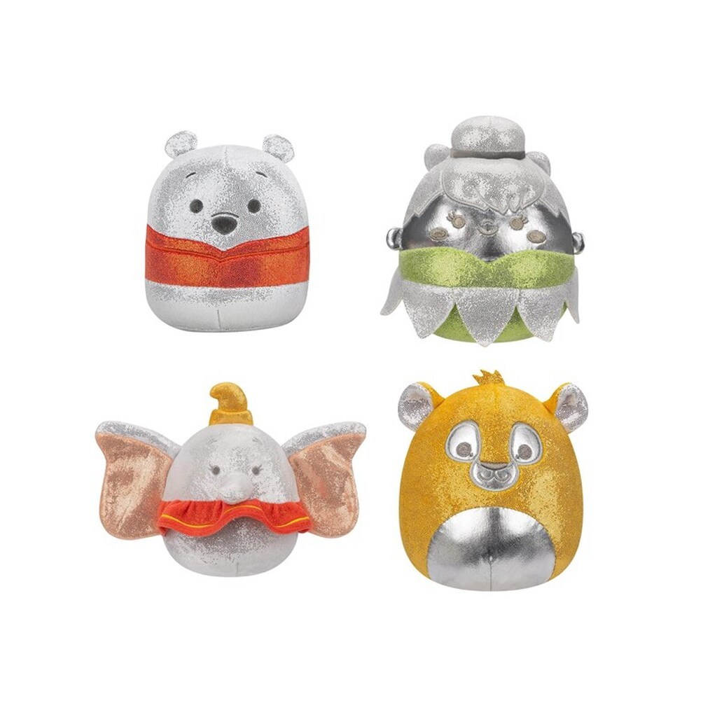 Squishmallows 13 cm Disney 100 4-pack