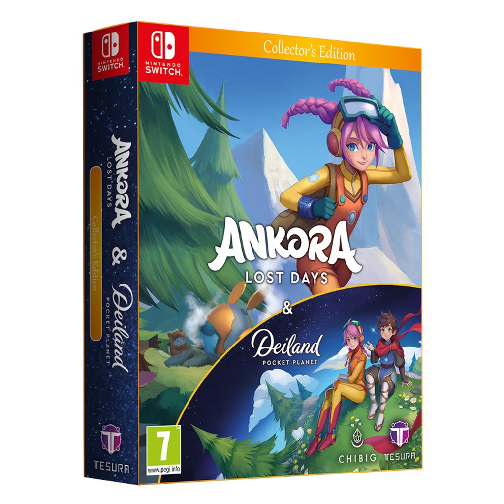 Ankora: Lost Days &amp; Deiland: Pocket Planet (Collector&apos;s Edition) - Nintendo Switch - Eventyr