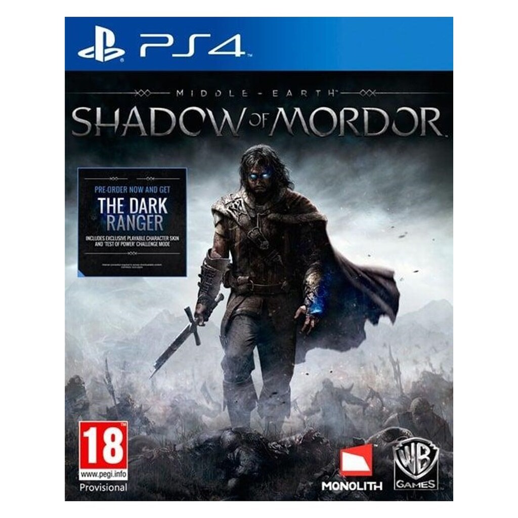 Middle-Earth: Shadow of Mordor - Sony PlayStation 4 - Action