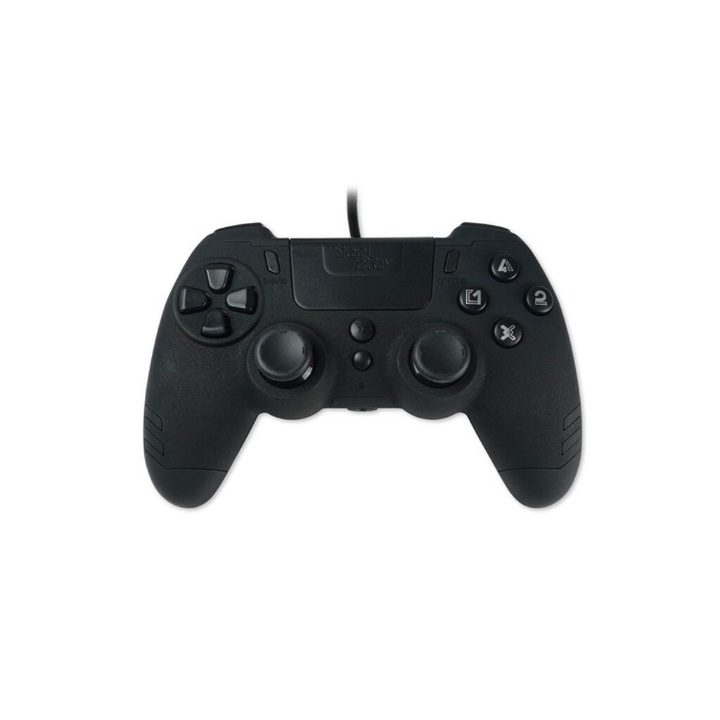 Steelplay Slim Pack Wired Controller - Black - Wired Controller - Sony PlayStation 4