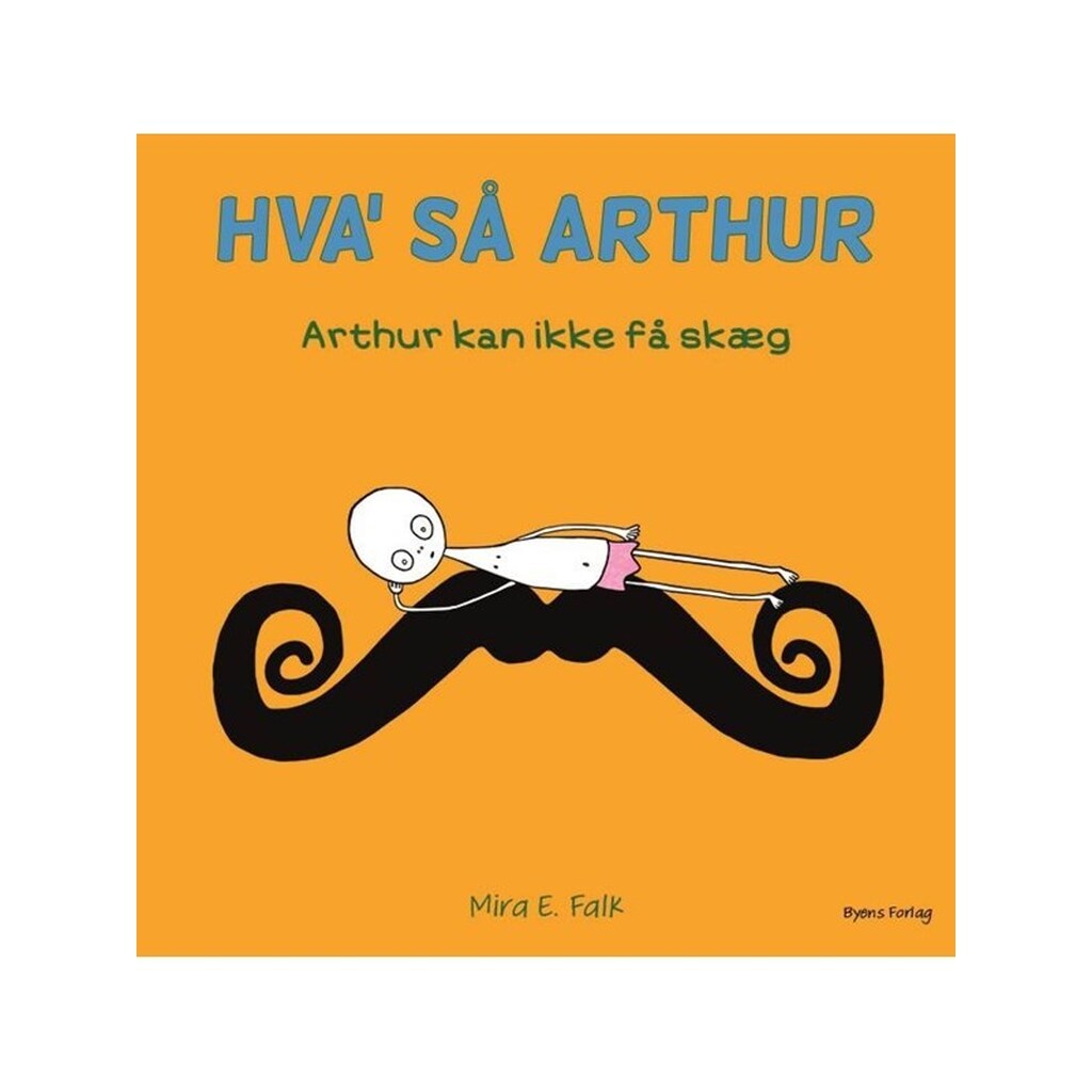 Arthur kan ikke få skæg - Børnebog - hardback