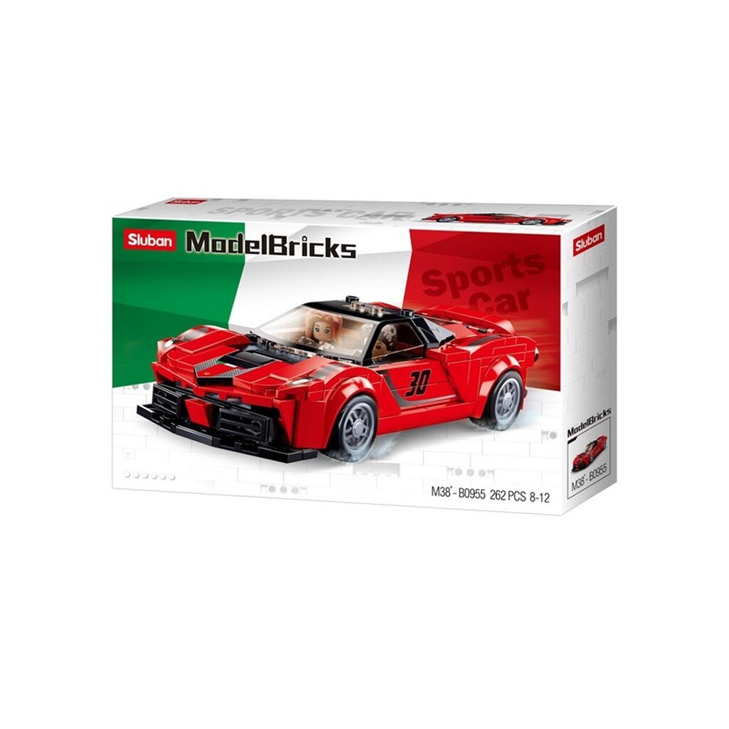 Sluban Italian Supercar Red