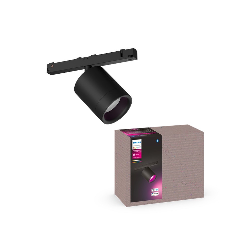 Philips Hue Perifo Cylinder Spotlight - Sort
