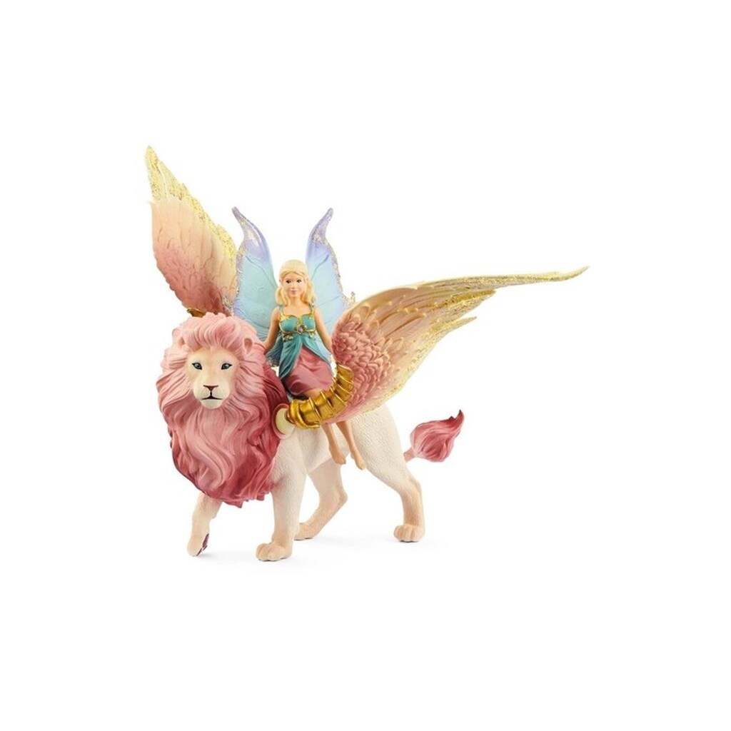 Schleich Elve på bevingede løve