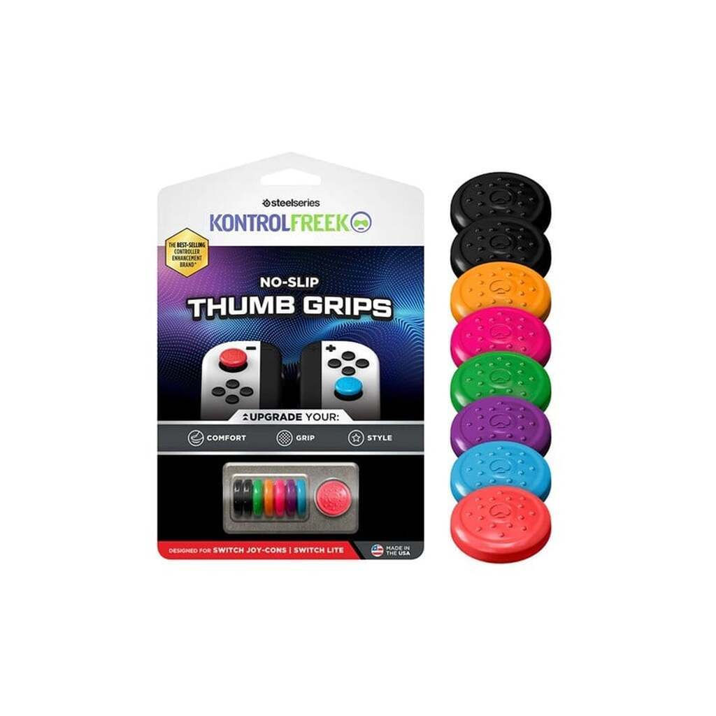 KontrolFreek No-Slip Thumbgrip 8-pack - Switch - Thumbstick Covers - Nintendo Switch