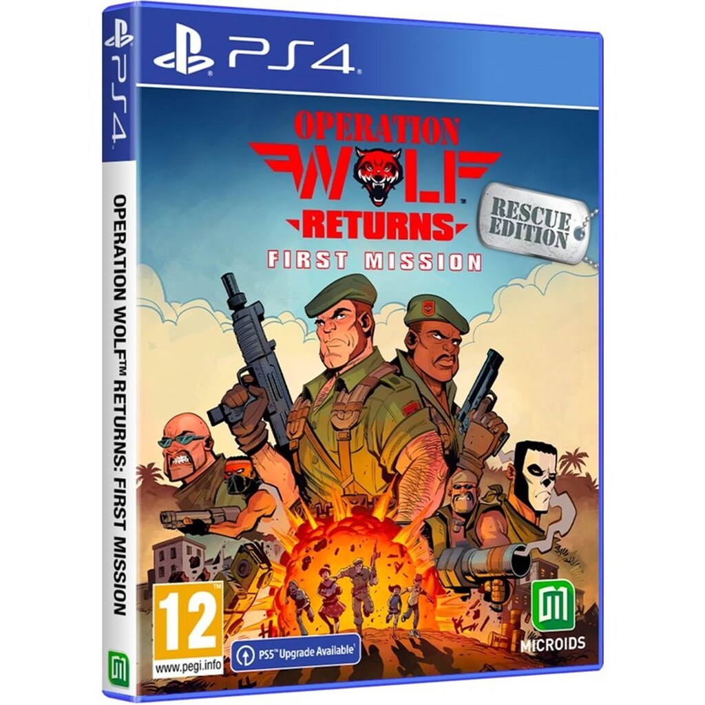 Operation Wolf Returns: First Mission (Rescue Edition) - Sony PlayStation 4 - Action
