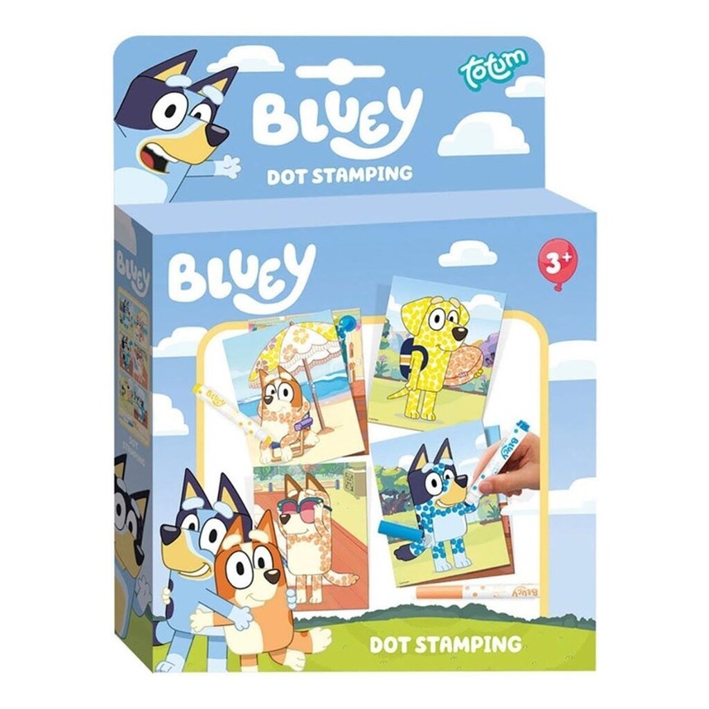 Alligator BLUEY Dot Stamping