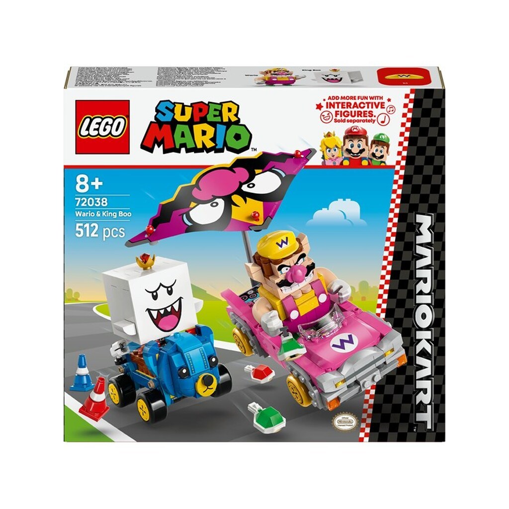 LEGO Super Mario 72038 Mario Kart&#8482; - Wario og King Boo