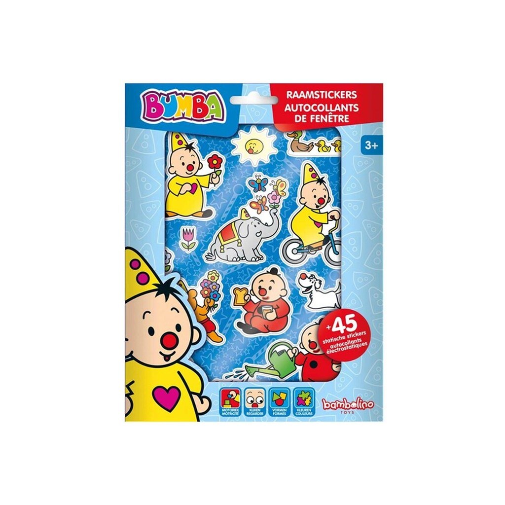 Bambolino Toys Bumba Window Stickers
