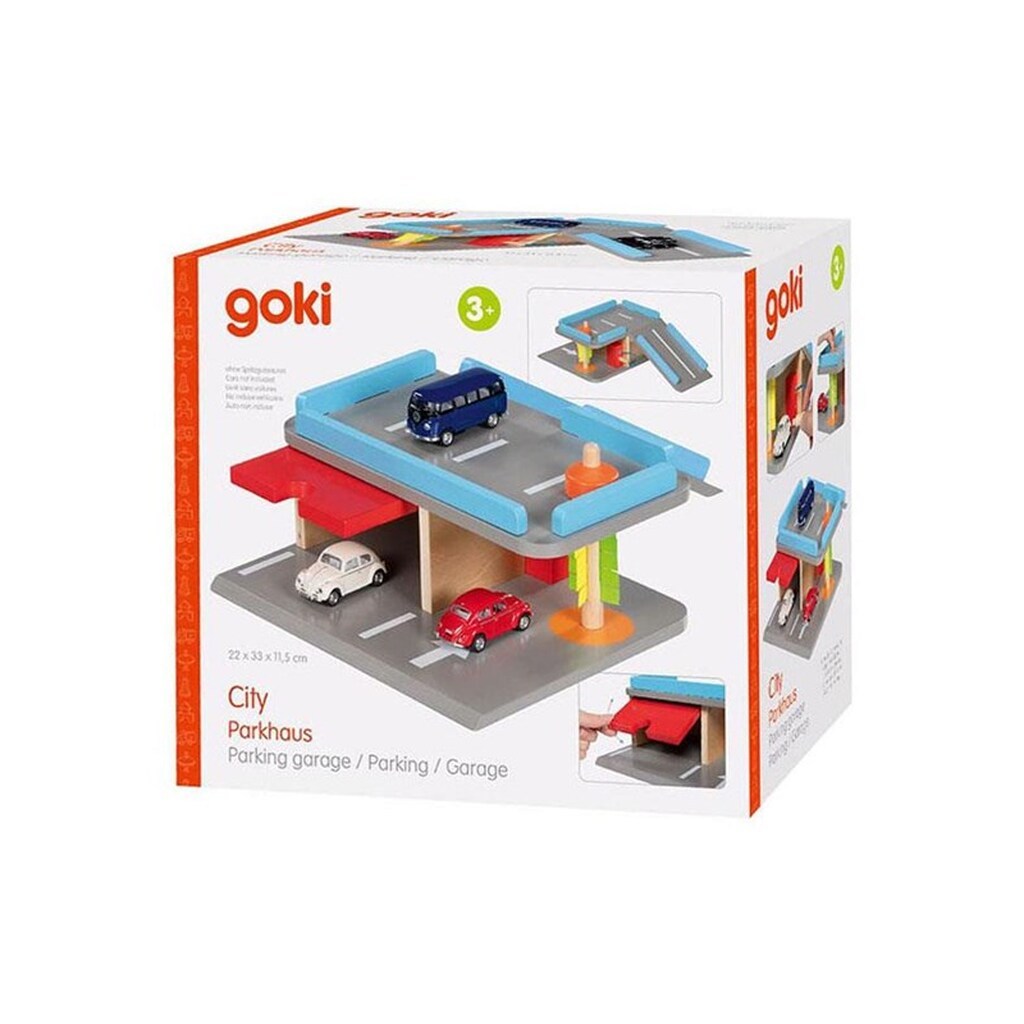 Goki - Wooden City Parking Garage 4 parts.