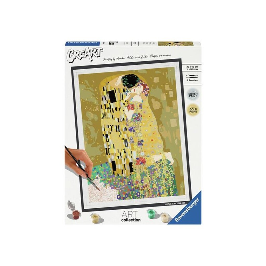 Ravensburger CreArt Painting by Numbers - The Kiss Klimt