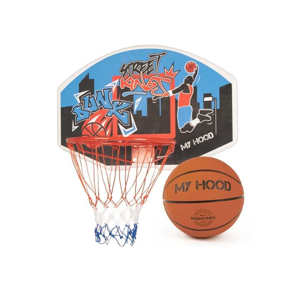 My Hood Basketkurv på plade med bold