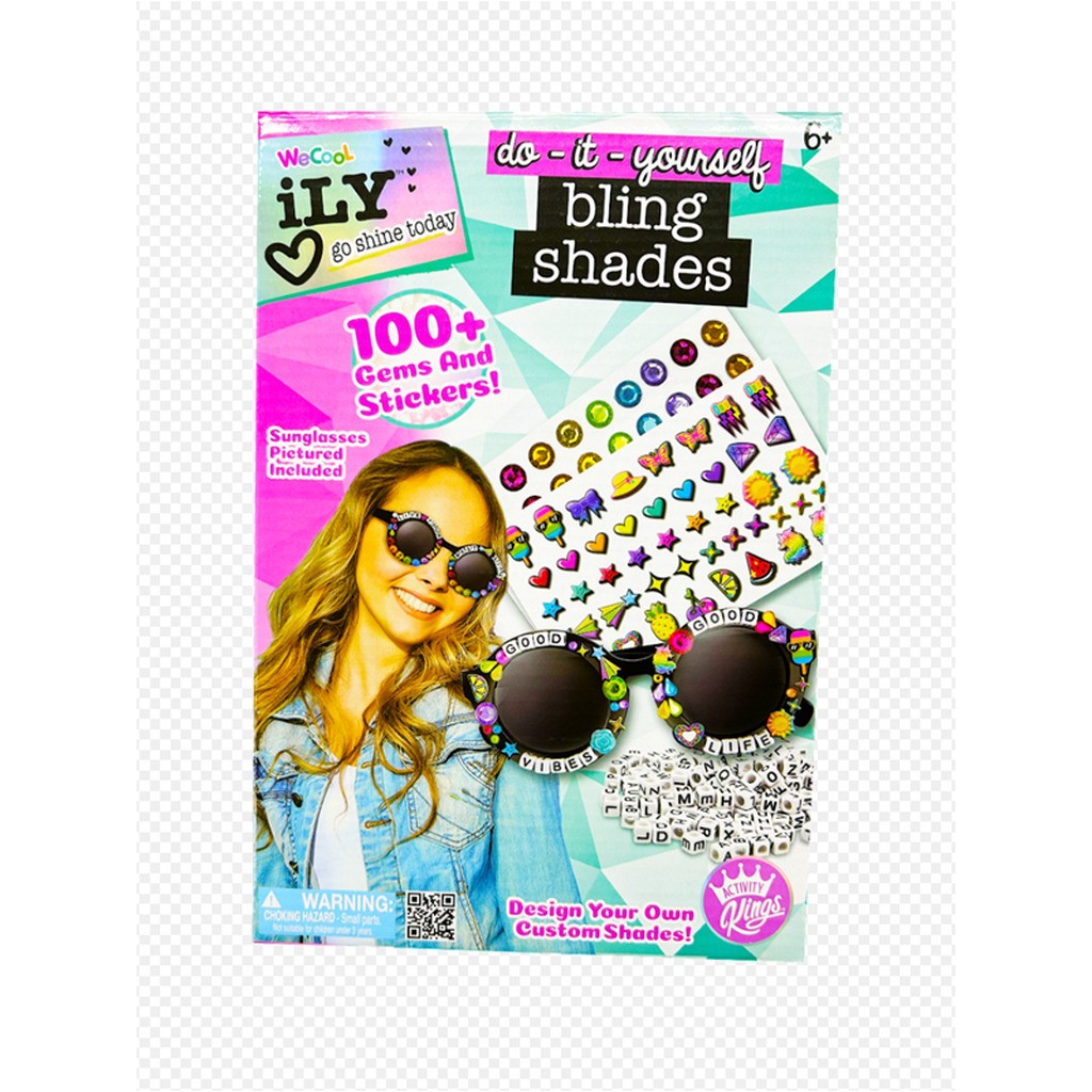 iLY  DIY Bling Shades