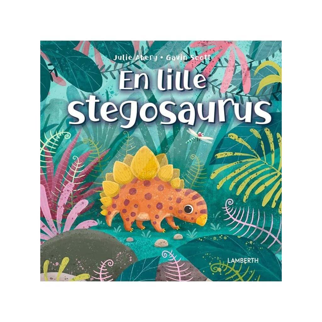 En lille stegosaurus - Børnebog - Hardcover