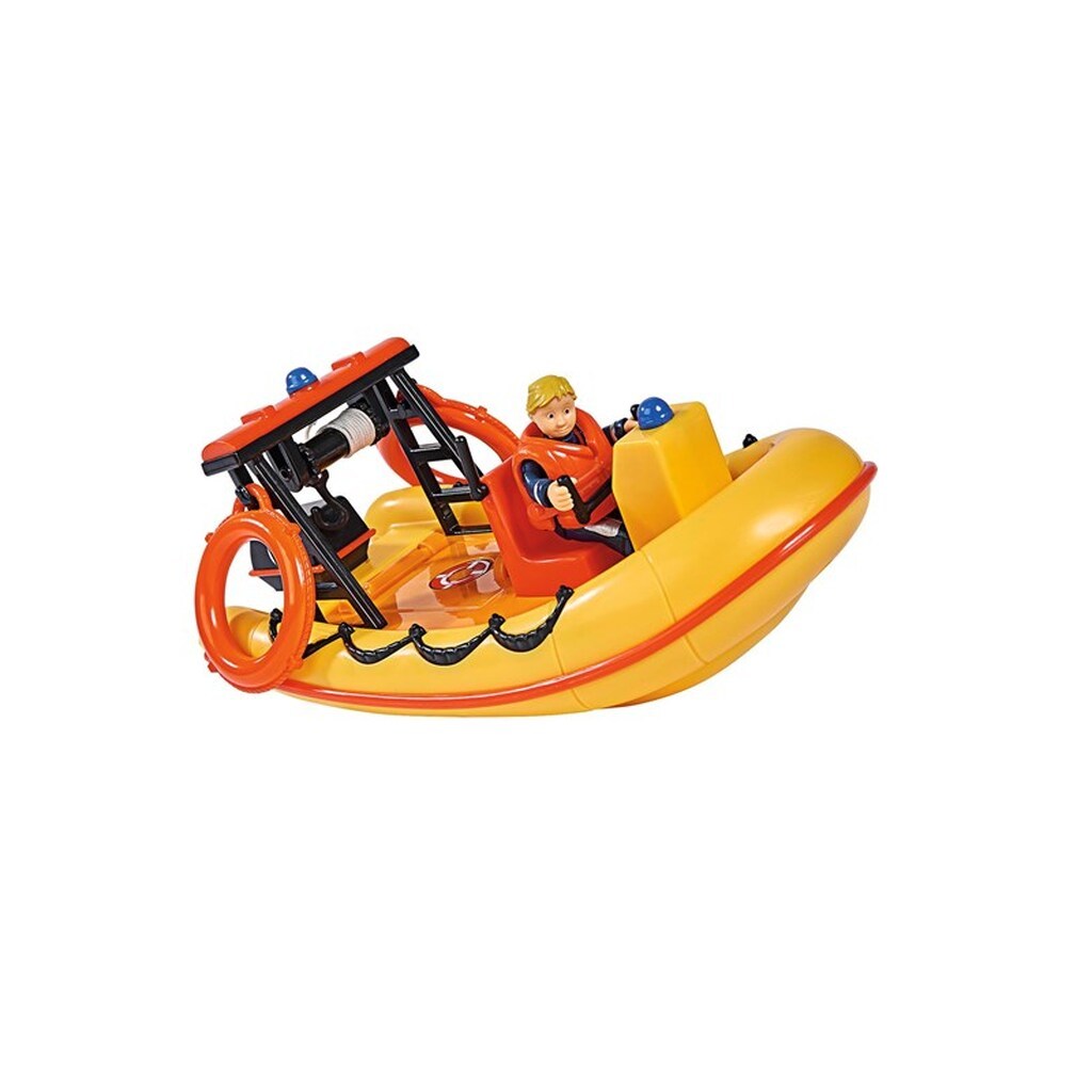 Simba Brandmand Sam Båd Neptune med Penny Figur