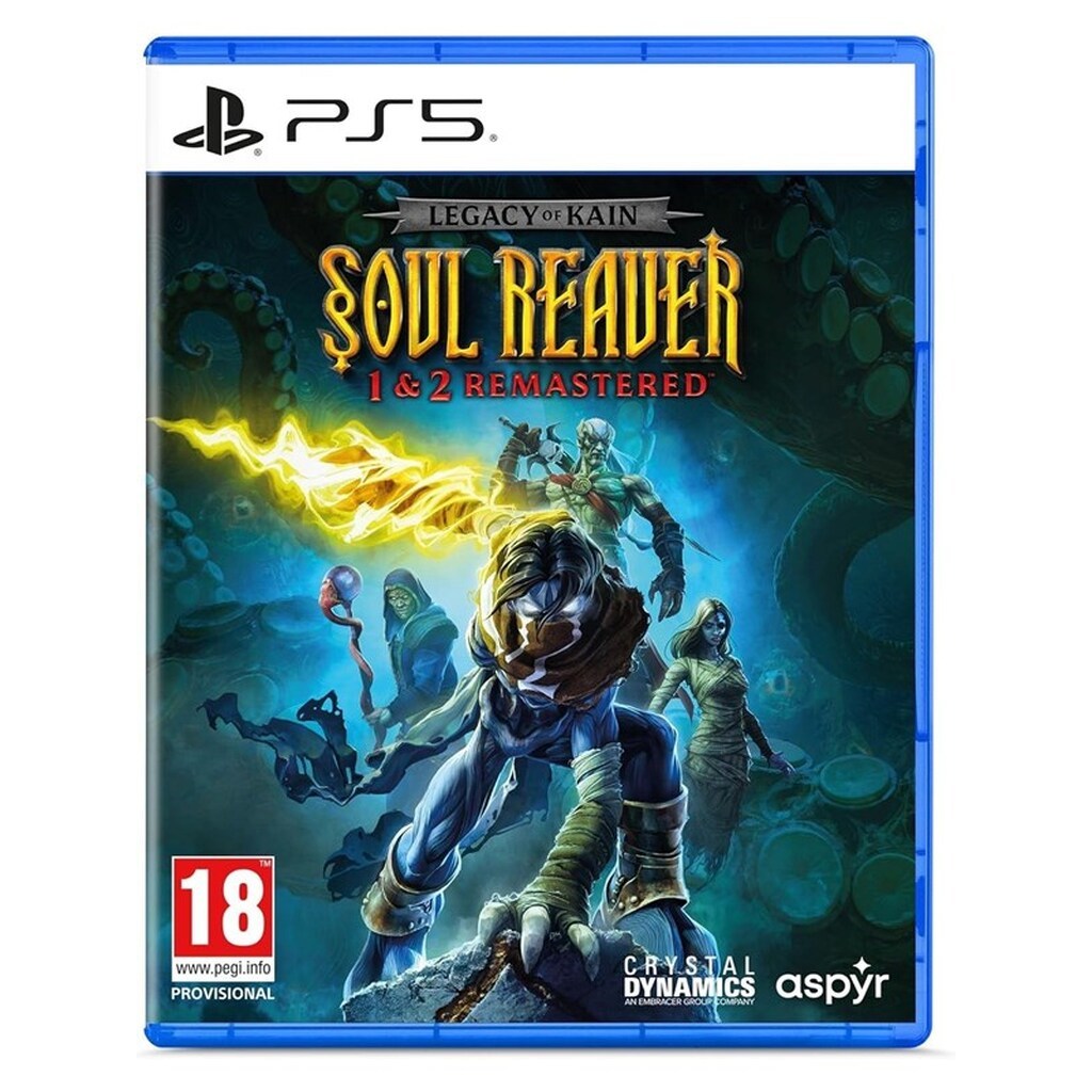 Legacy of Kain: Soul Reaver 1 &amp; 2 Remastered - Sony PlayStation 5 - Action/Adventure
