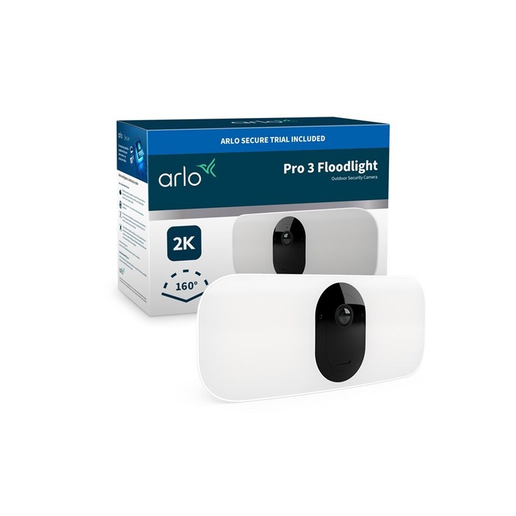 Arlo Pro 3 Floodlight Camera - White