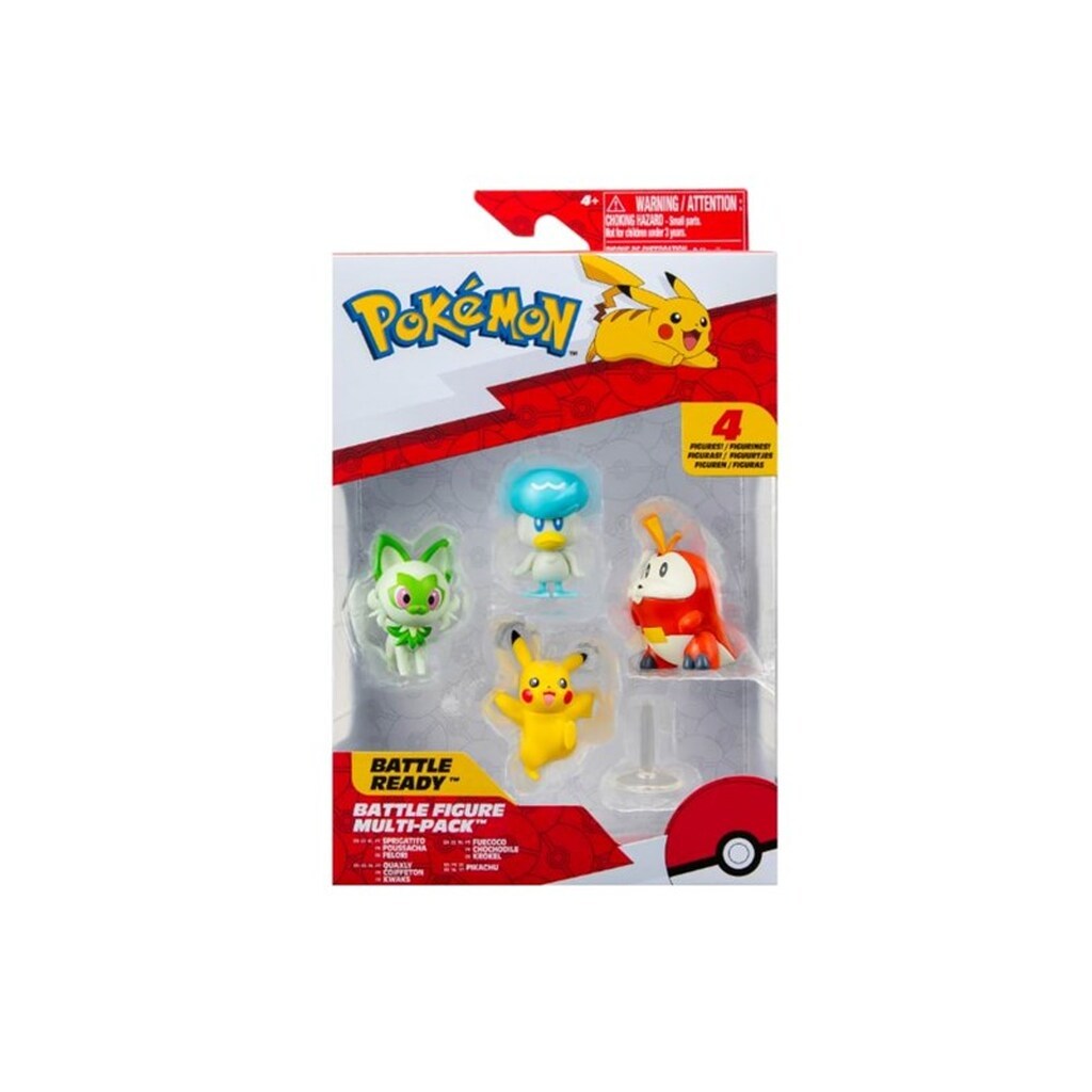 Pokemon Battle Figure Gen IX 4 Pack