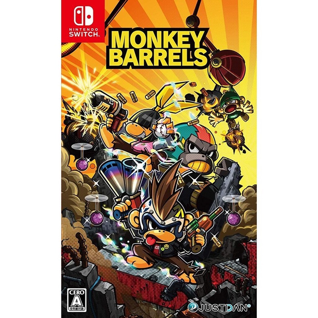 Monkey Barrels - Nintendo Switch - Shoot &apos;em up