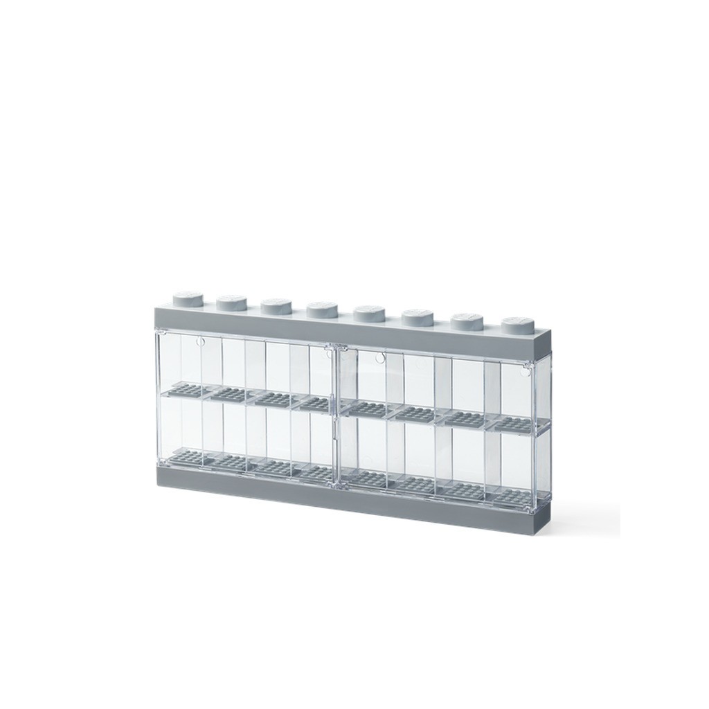 LEGO Minifigure Display 16, grå