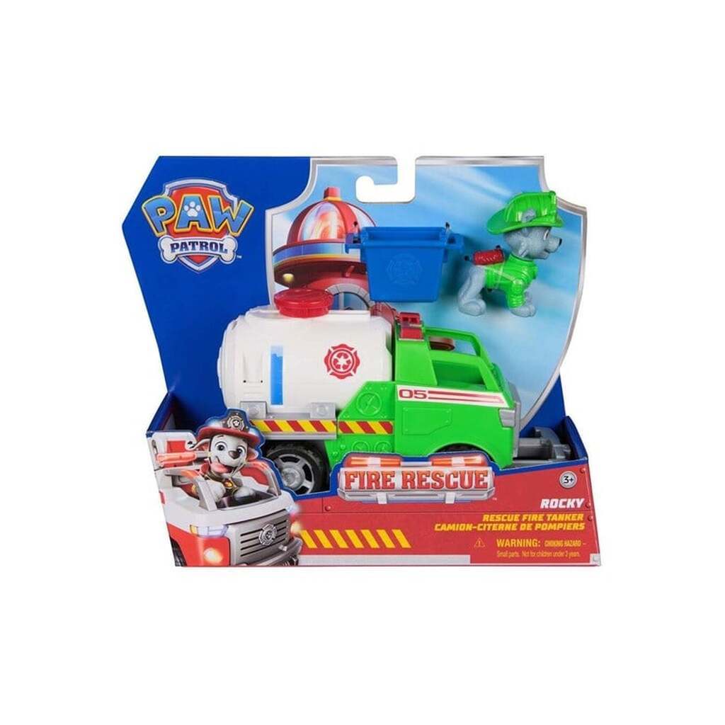 Paw Patrol Fire Rescue Rockys Rednings Tankvogn