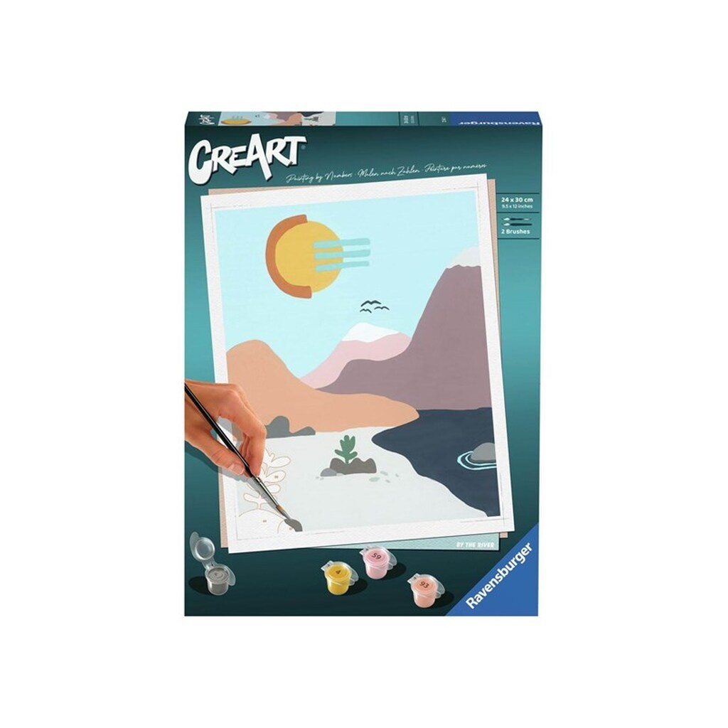 Ravensburger CreArt Painting by Numbers - By The River