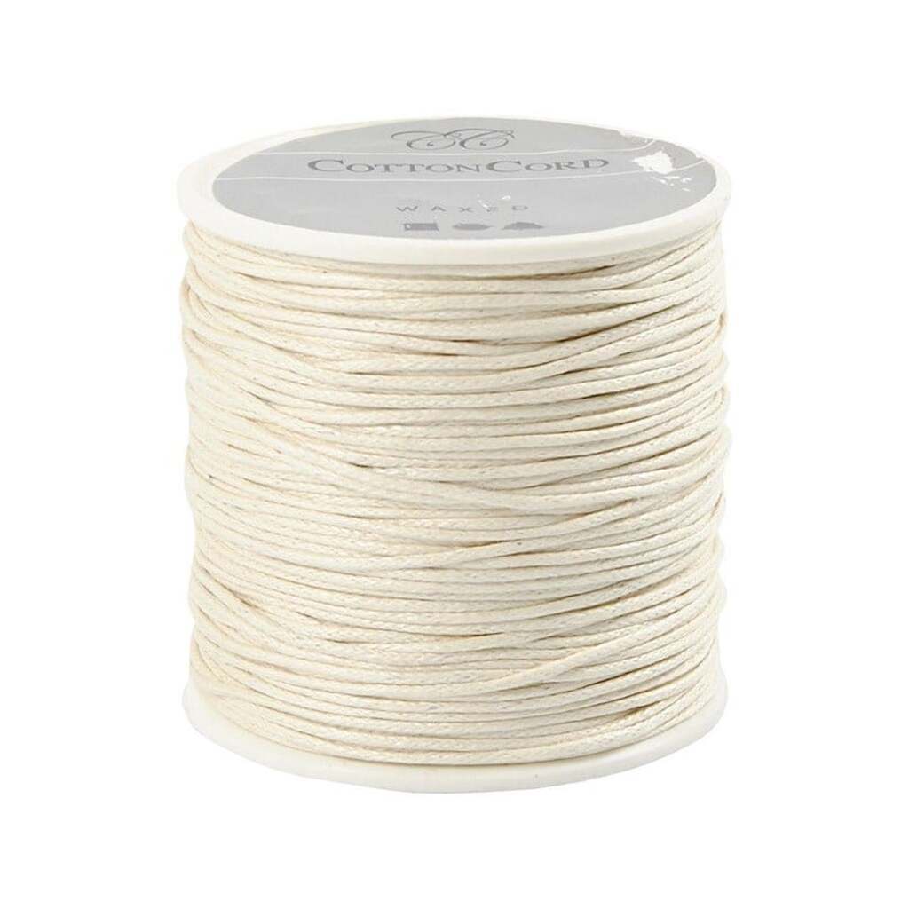 Creativ Company Cotton cord Off-white Thickness 1 mm 40m