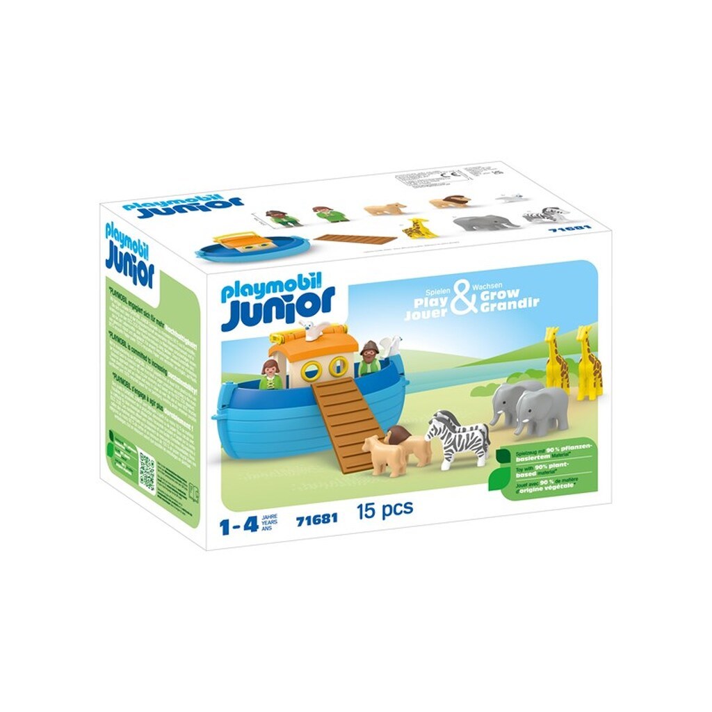 Playmobil 1.2.3 - Junior Noahs Ark til at tage med