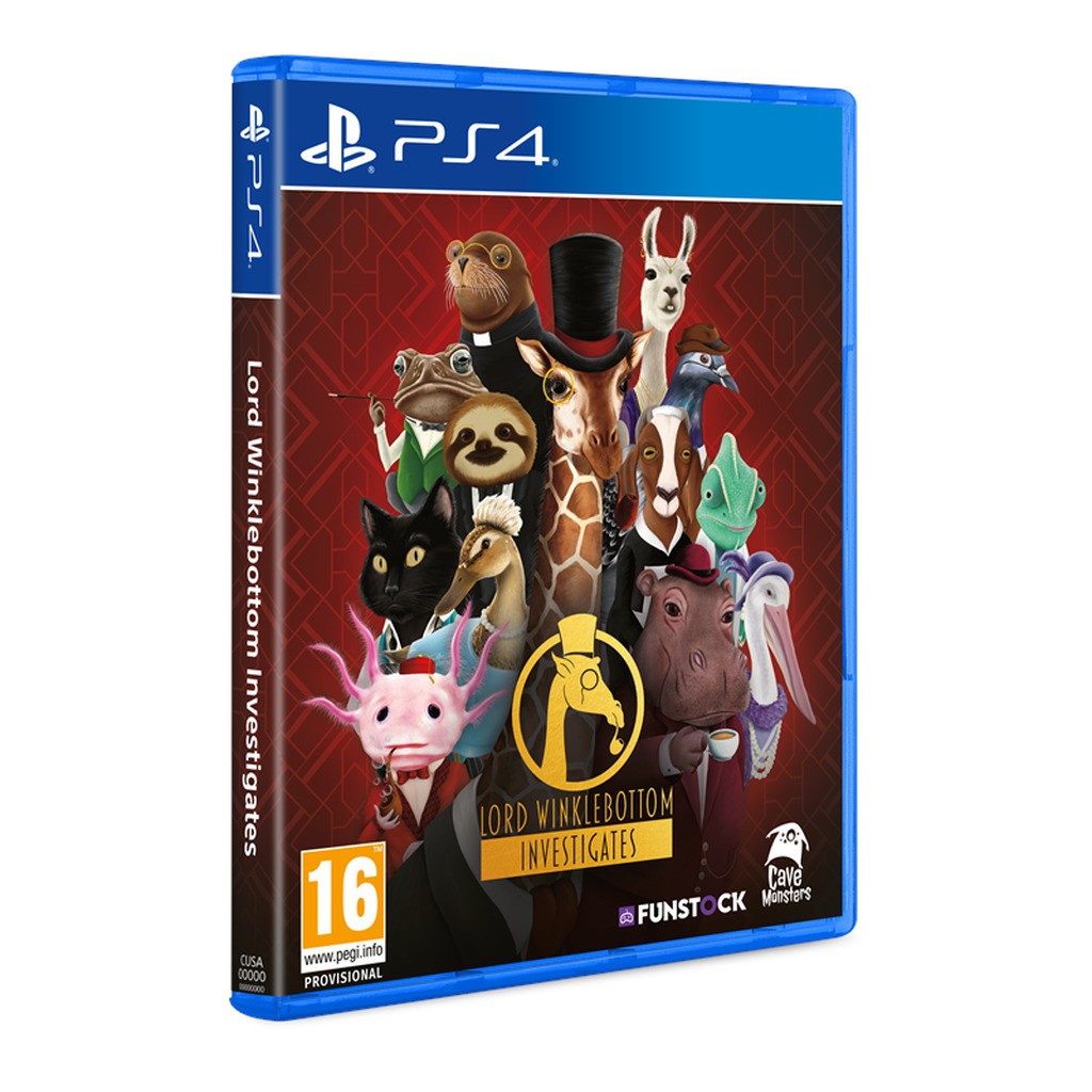 Lord Winklebottom Investigates - Sony PlayStation 4 - Eventyr