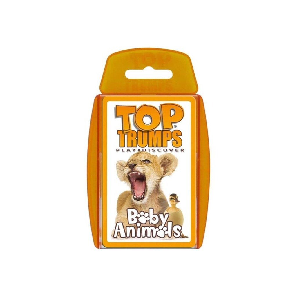 Winning Moves Baby Animals Top Trumps Card Game (ENGLISH)