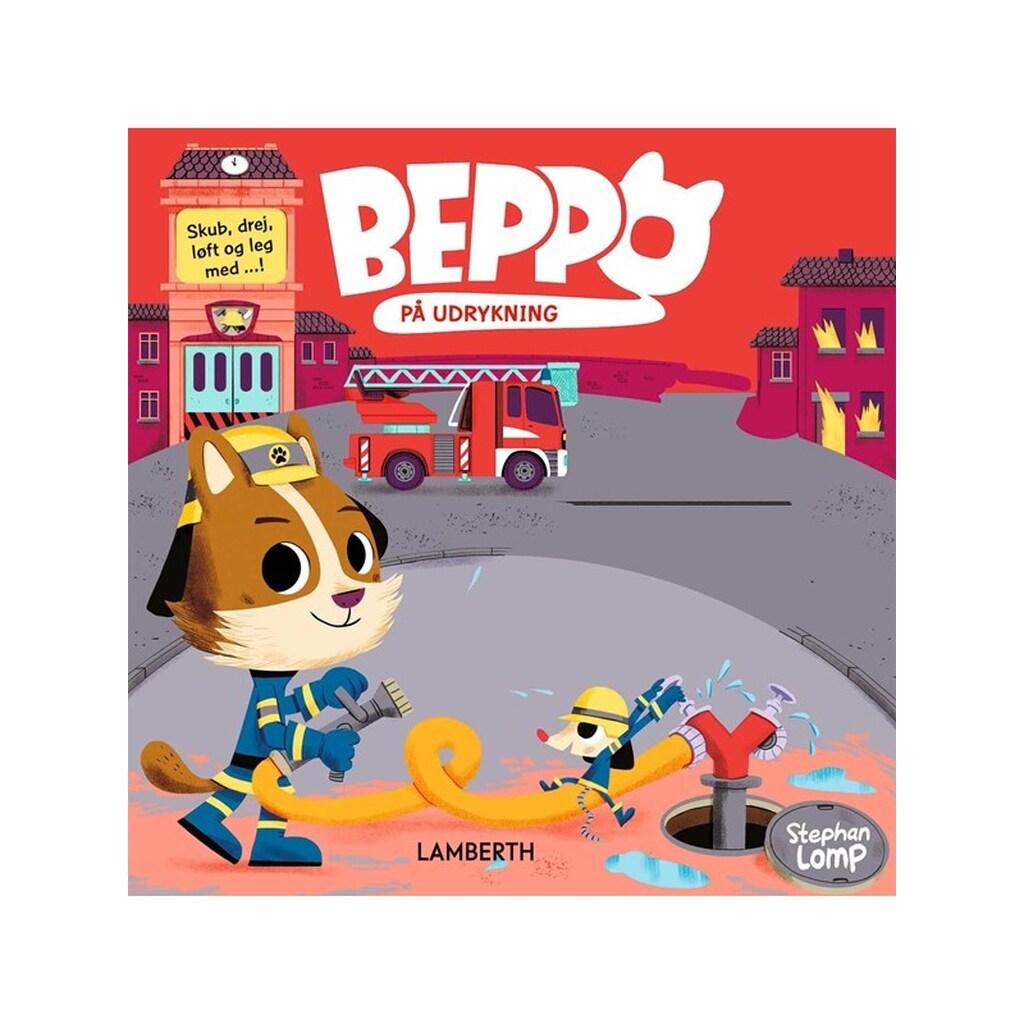 Beppo på udrykning - Børnebog - Board books