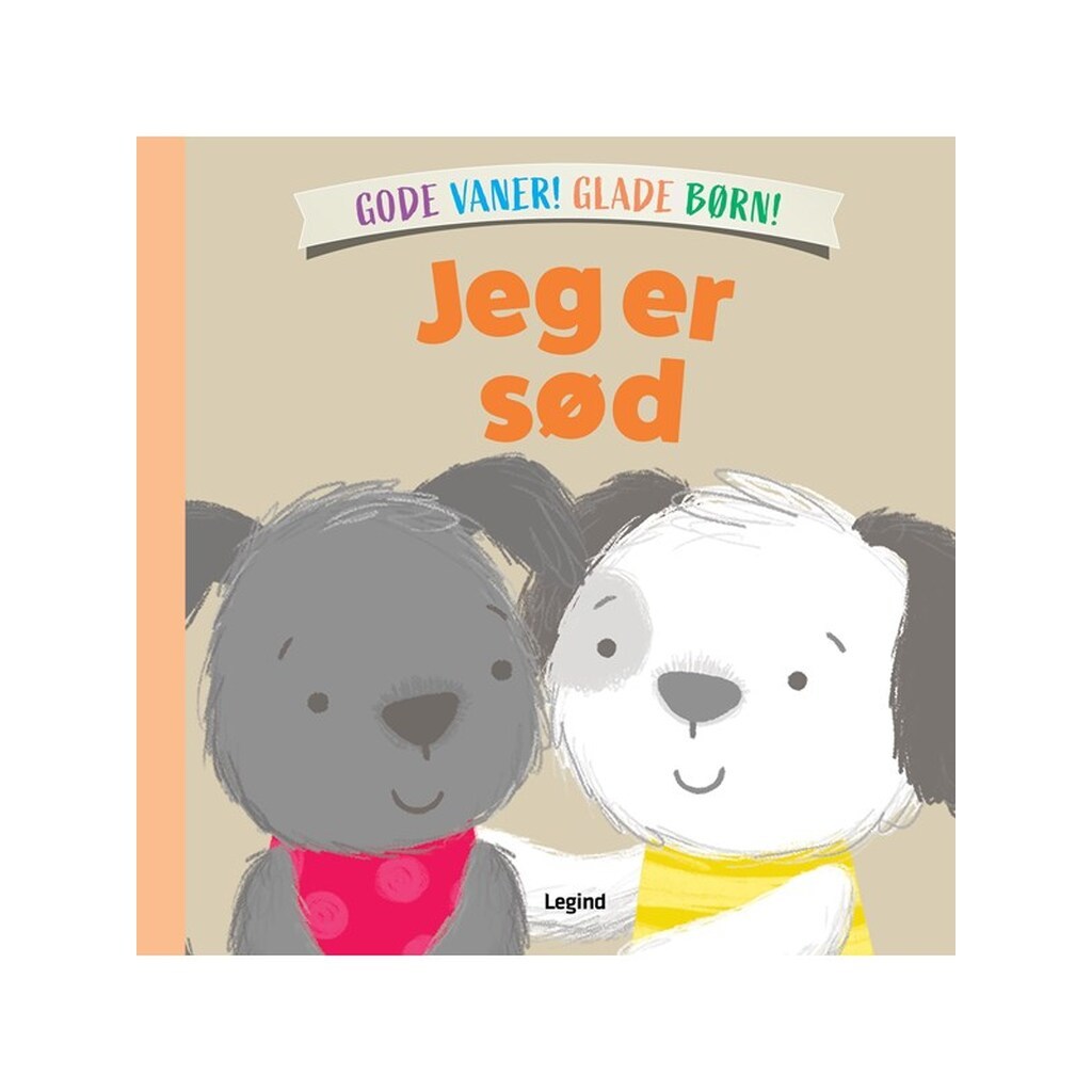 Jeg er sød - Børnebog - Papbog