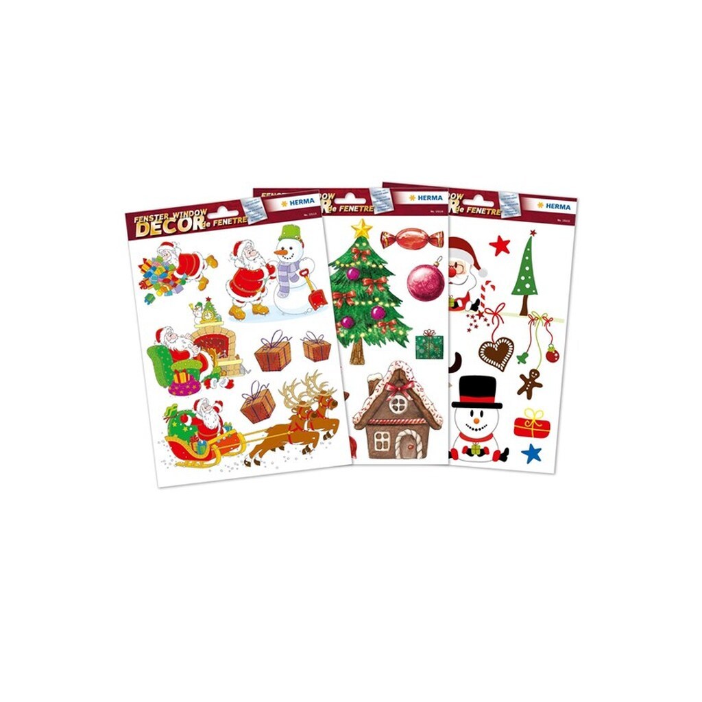 HERMA Set window pictures christmas children motives